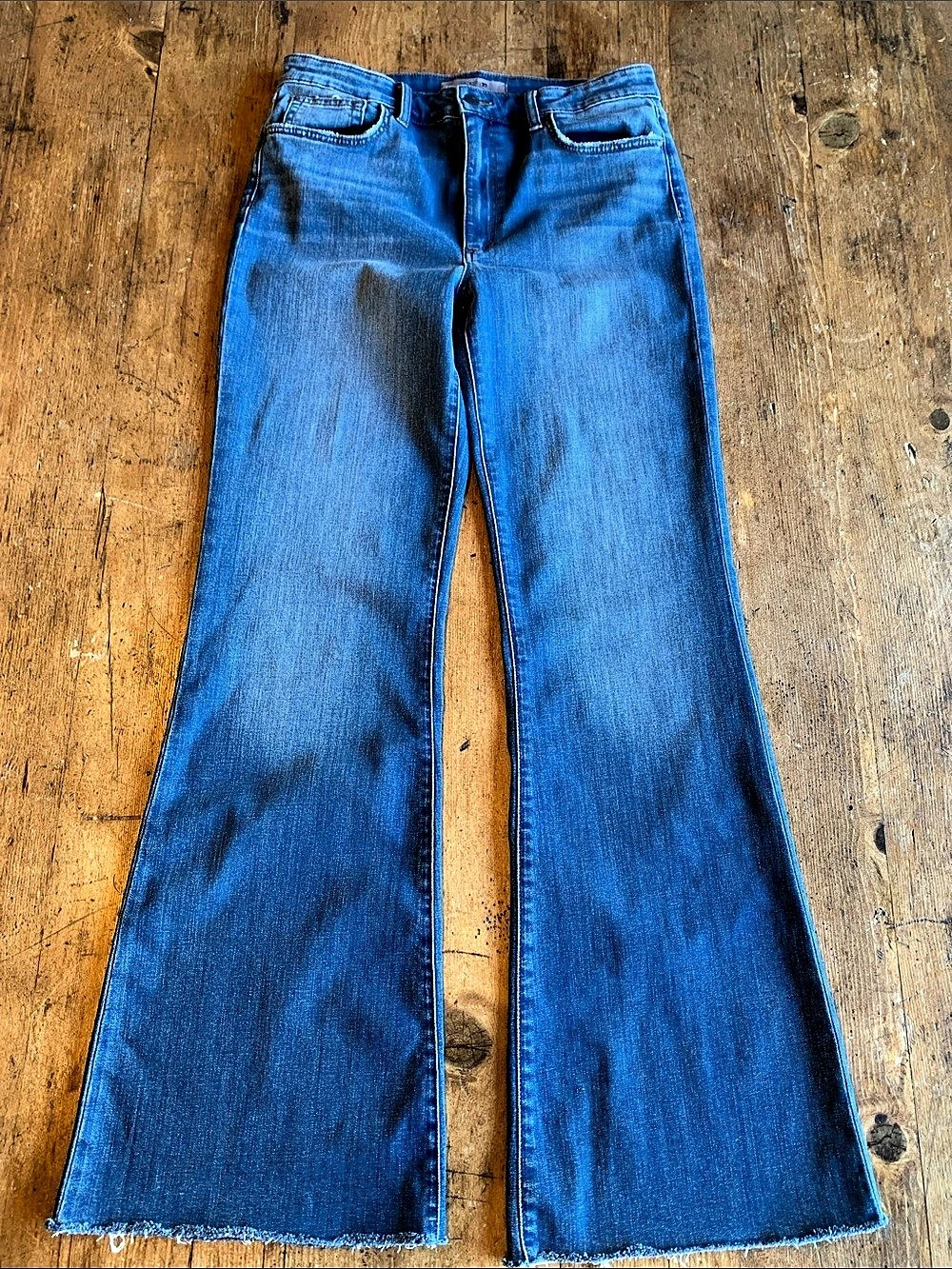 Joe's Jeans Wide Leg Jeans Blue Waist 31